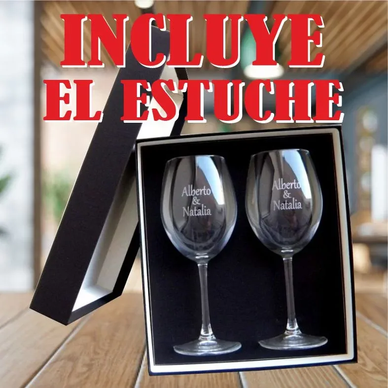 Copas de Vino Personalizadas Feliz Cumpleaños - Imagen 3
