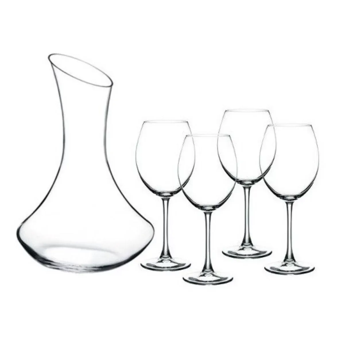 Decantador + 4 Copas de Vino con Texto - Imagen 4