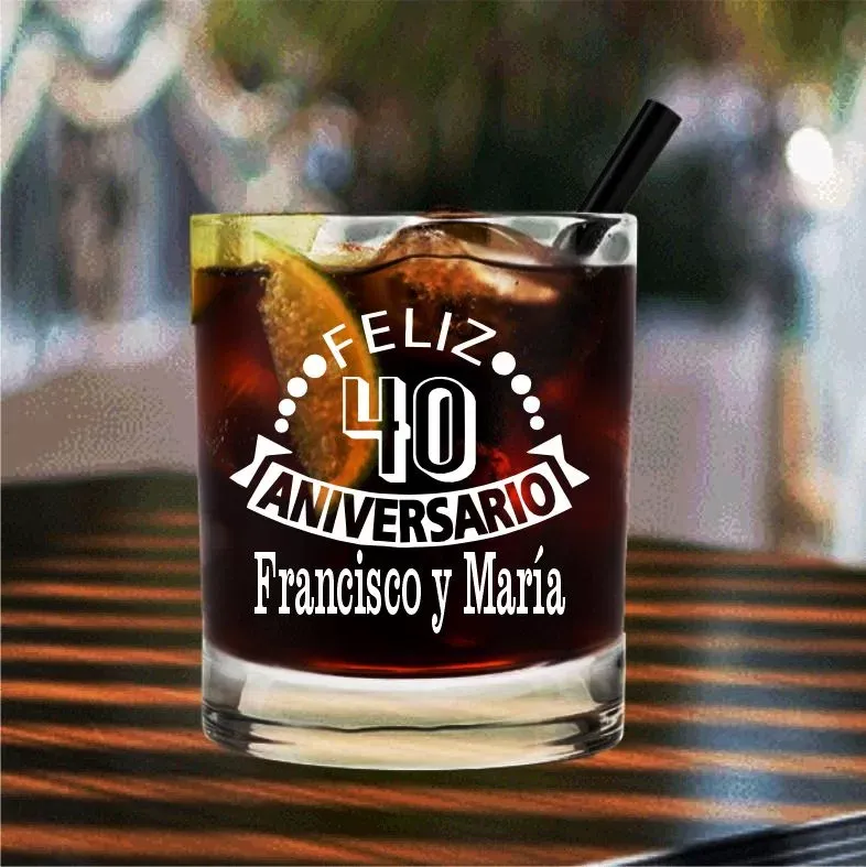 Copa Whisky Bajos Aniversarios