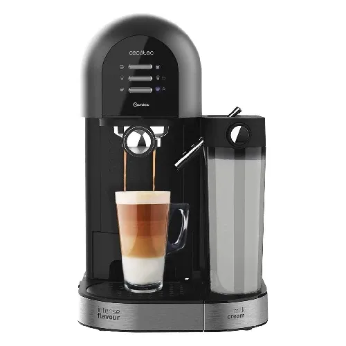 Cecotec Power Instant-ccino Cafetera Express con depósito de leche