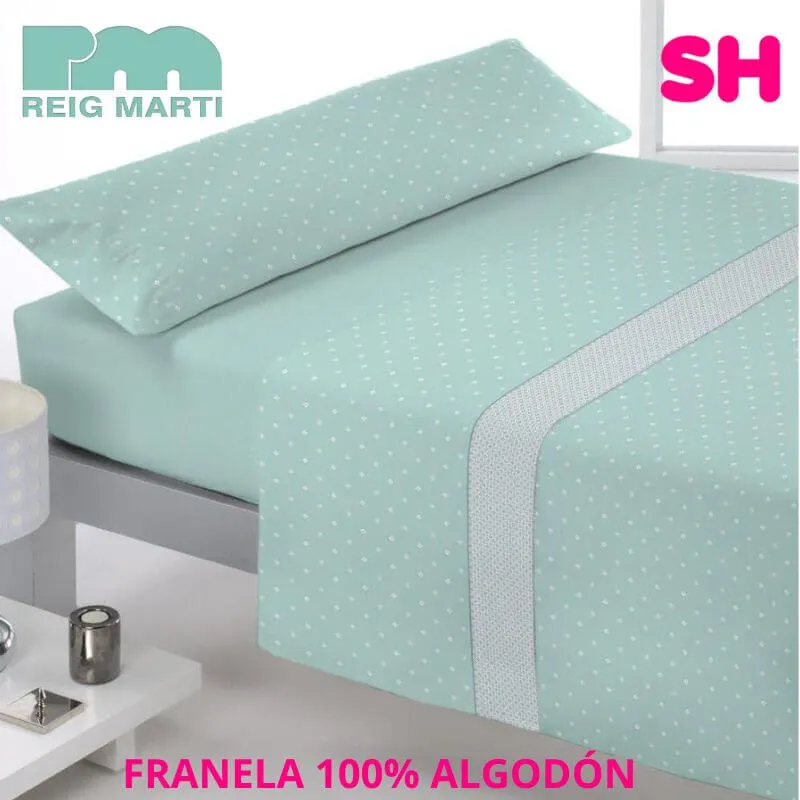 Kane Franela 100 % Algodón Reig Marti c.04 Verde - Imagen 2