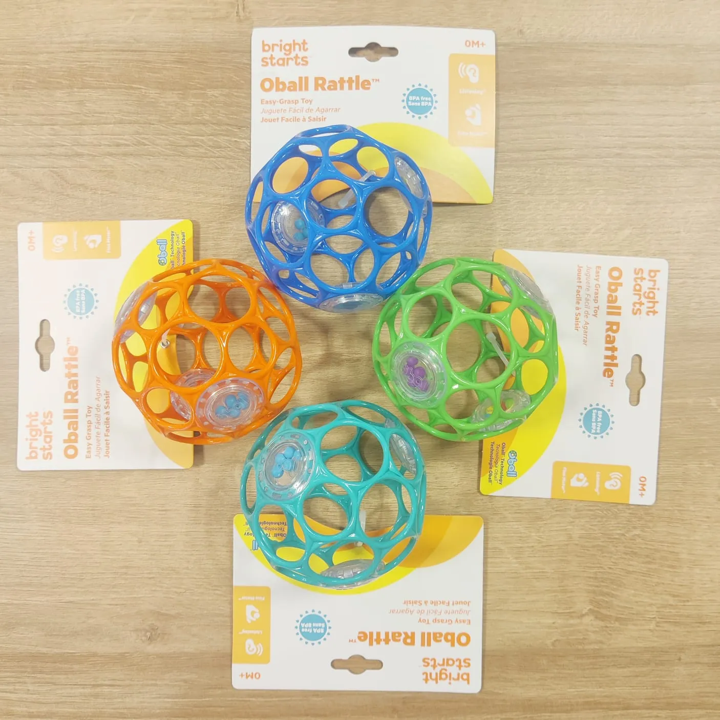 Pelota Oball con sonajero