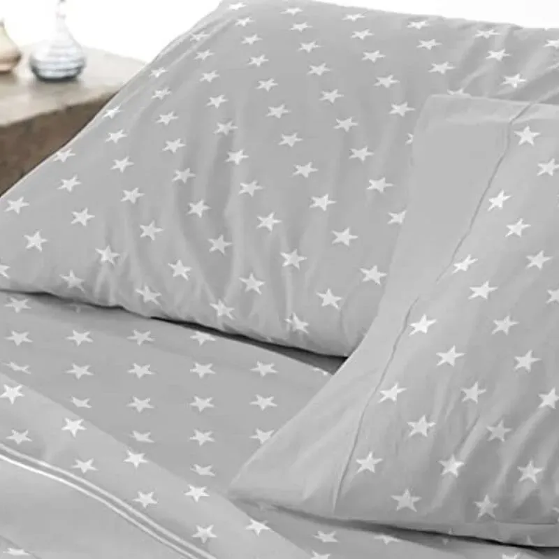 Claro de Luna 516 Gris J. Sabana Burrito Blanco